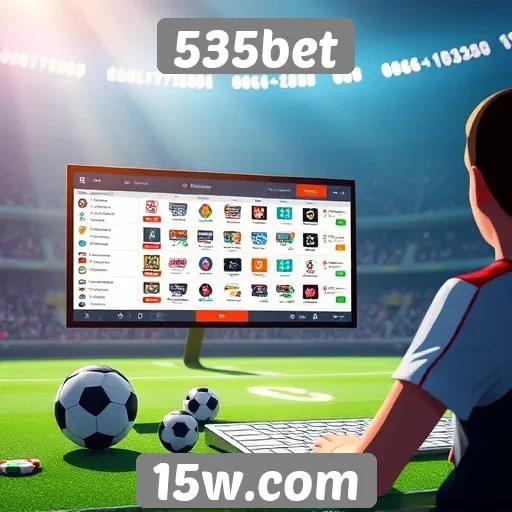 Experiência do usuário na interface 535bet